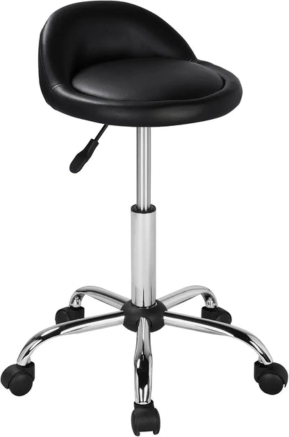 Yaheetech Roller Stool Swivel Chair