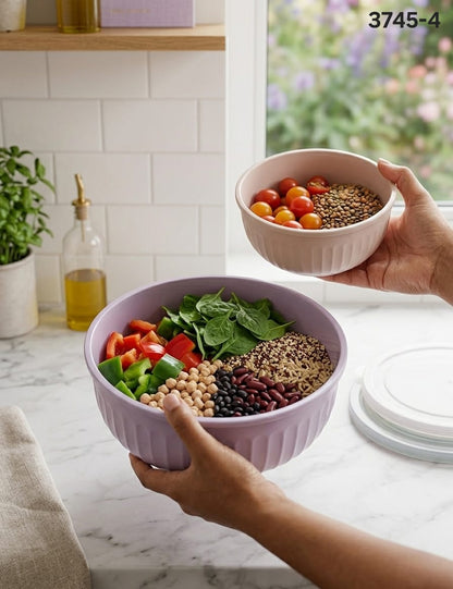 Cap Tight Deluxe Storage Containers(Set of 4)