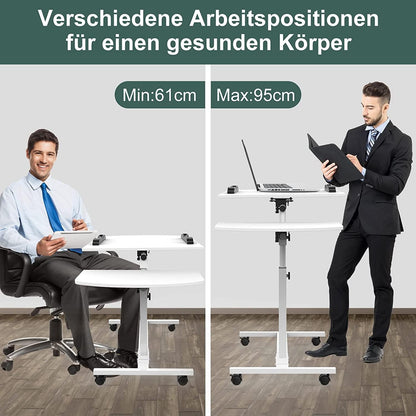 PIPIPOXER Laptop Table Height Adjustable