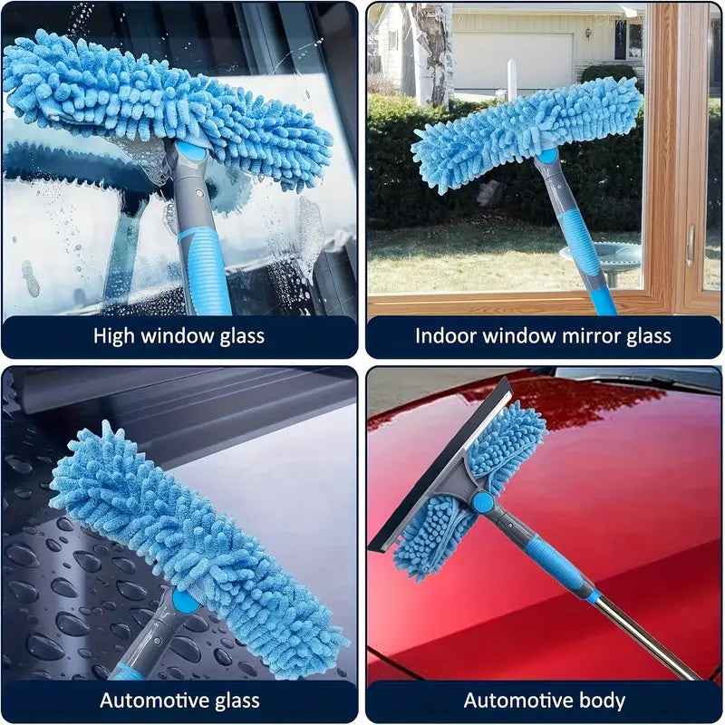 LONG Window Mop AND MICROFIBER CLEANING