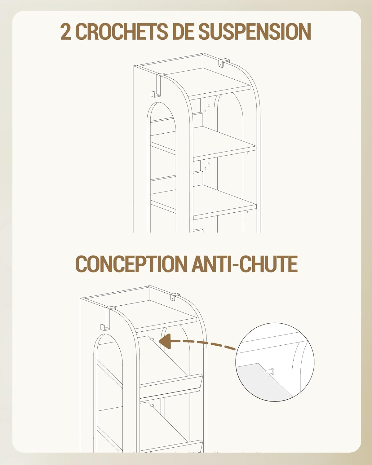 11 Tier Narrow Shoe Rack, Freestanding Closet Wooden