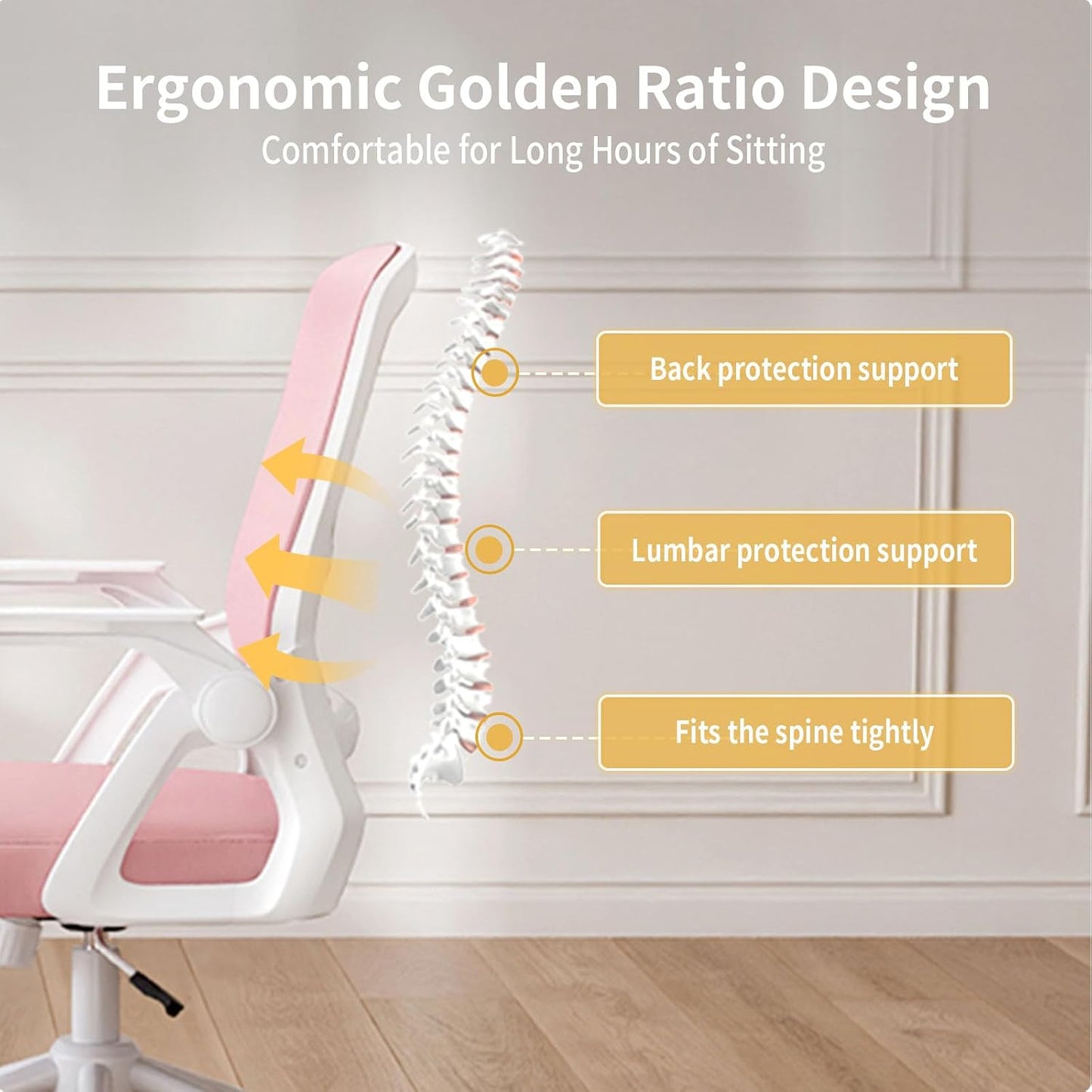 Pink Office Desk Chair