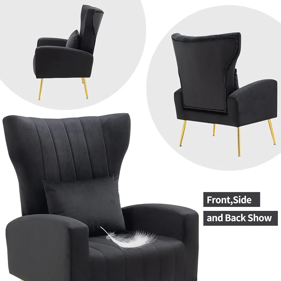 Modern Velvet Armchair