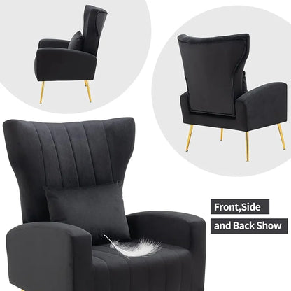 Modern Velvet Armchair