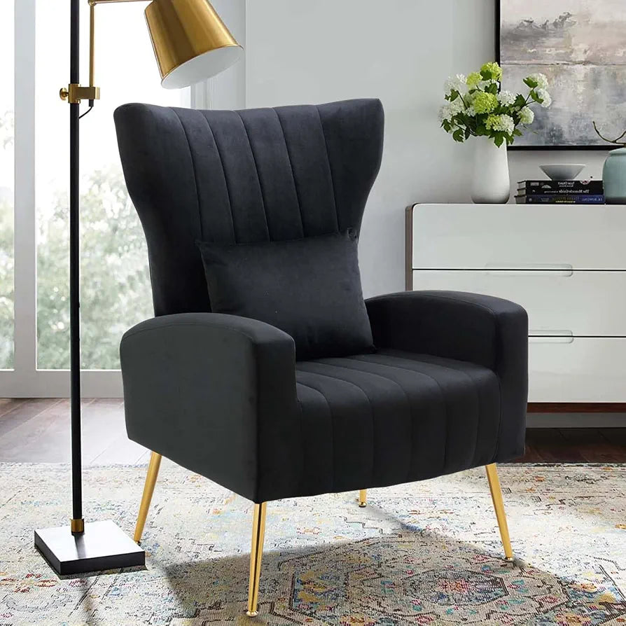 Modern Velvet Armchair
