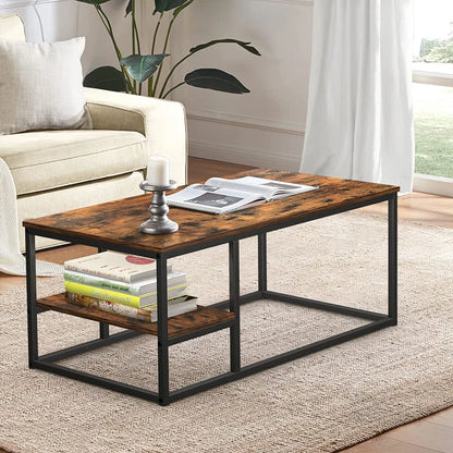 VOWNER Coffee Table, Vintage Brown