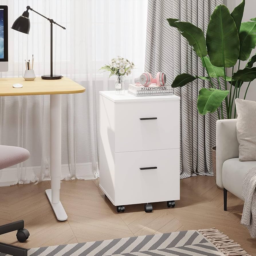 Panana 2 Drawer Mobile File Cabinet