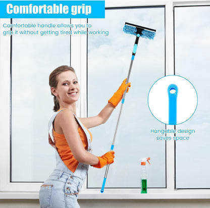LONG Window Mop AND MICROFIBER CLEANING