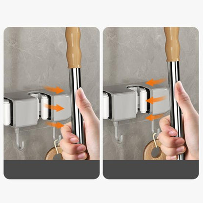 Wall-Mounted Mop Holder