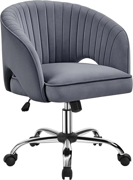 Yaheetech Velvet Desk Chair