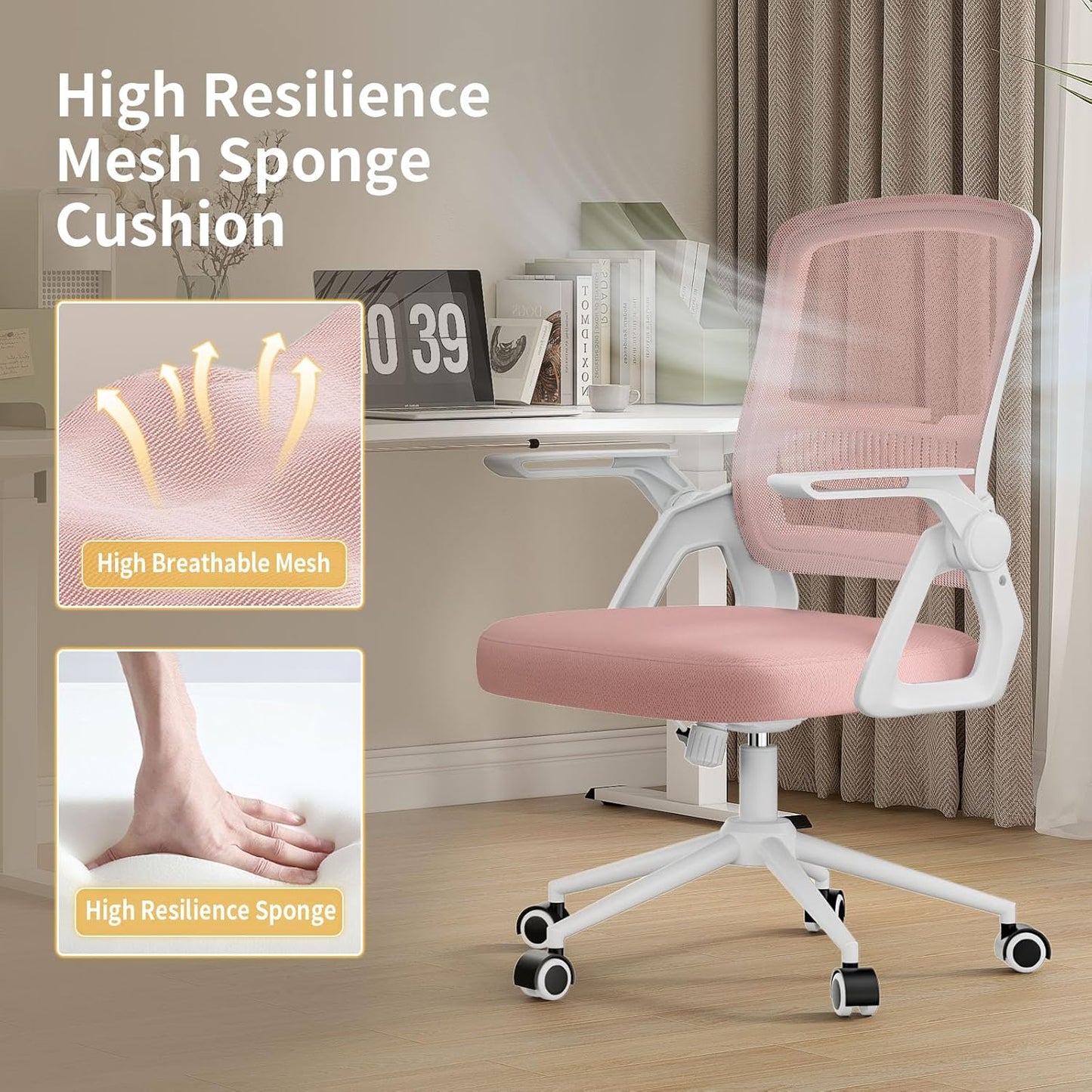 Pink Office Desk Chair
