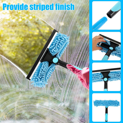 LONG Window Mop AND MICROFIBER CLEANING