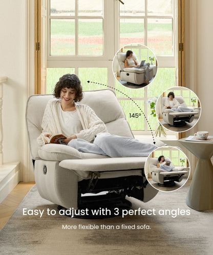 FLEXISPOT XC6 Rocking Swivel Recliner Chair