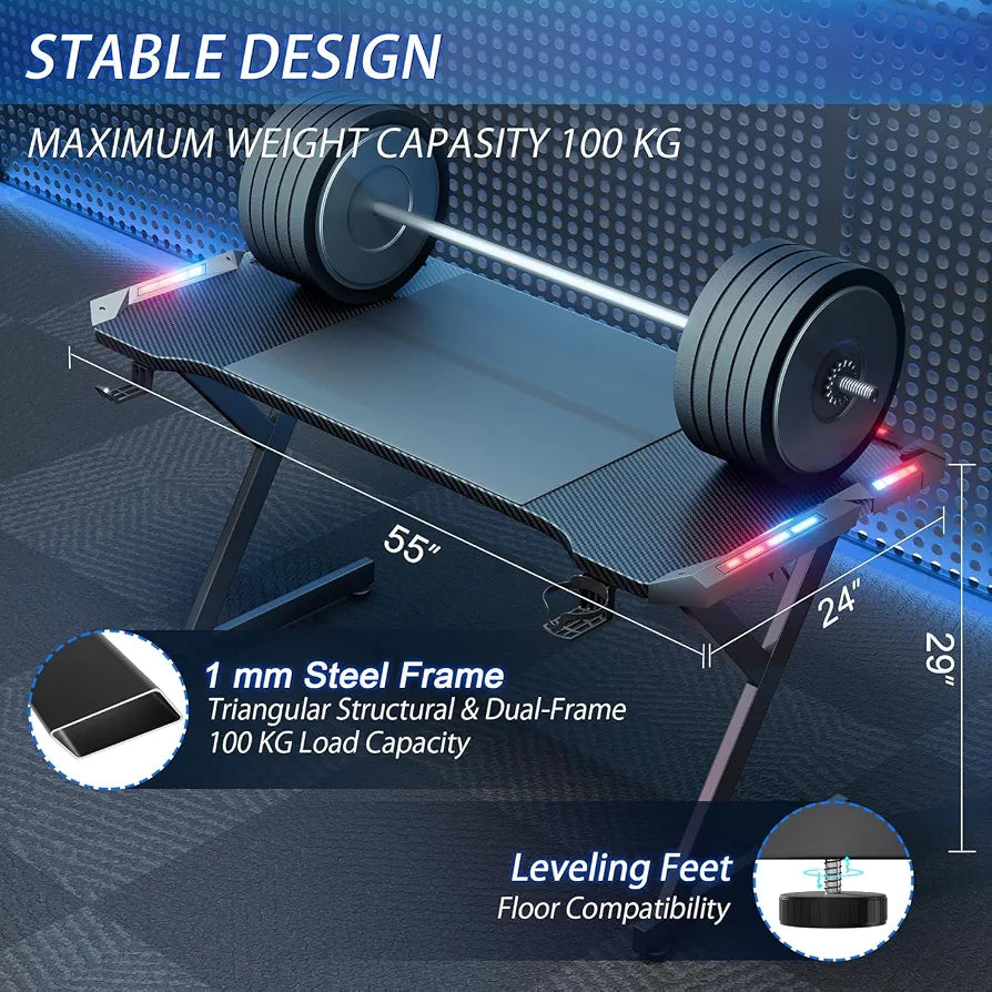 HLDIRECT ZJZ-117BK Desk 140cm