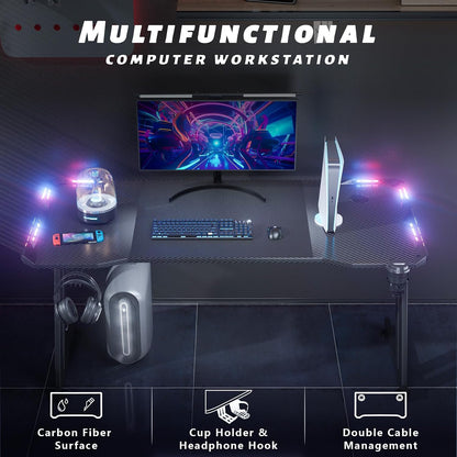 HLDIRECT ZZ12-L BLACK Desk 120cm
