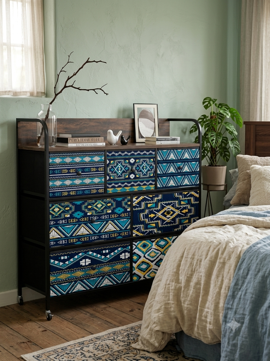 COMHOMA Chest of Drawers EU-HD01-BM