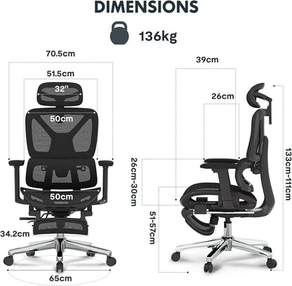 FLEXISPOT C7B Air Pro Ergonomic Office Chair