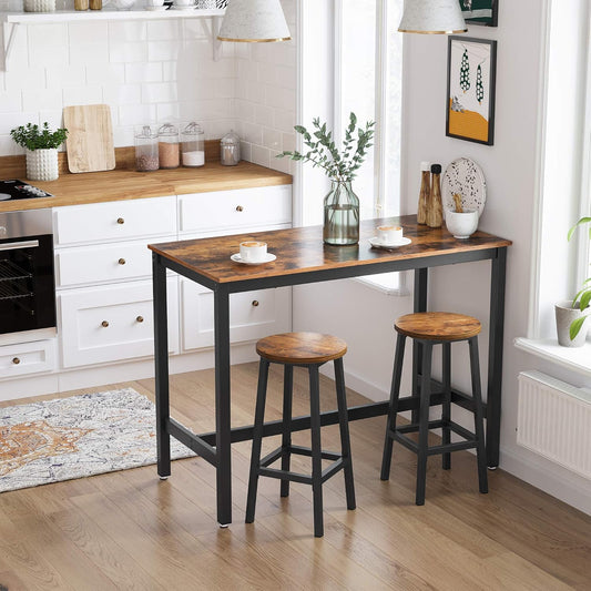 VASAGLE Set of 2 Counter Chair