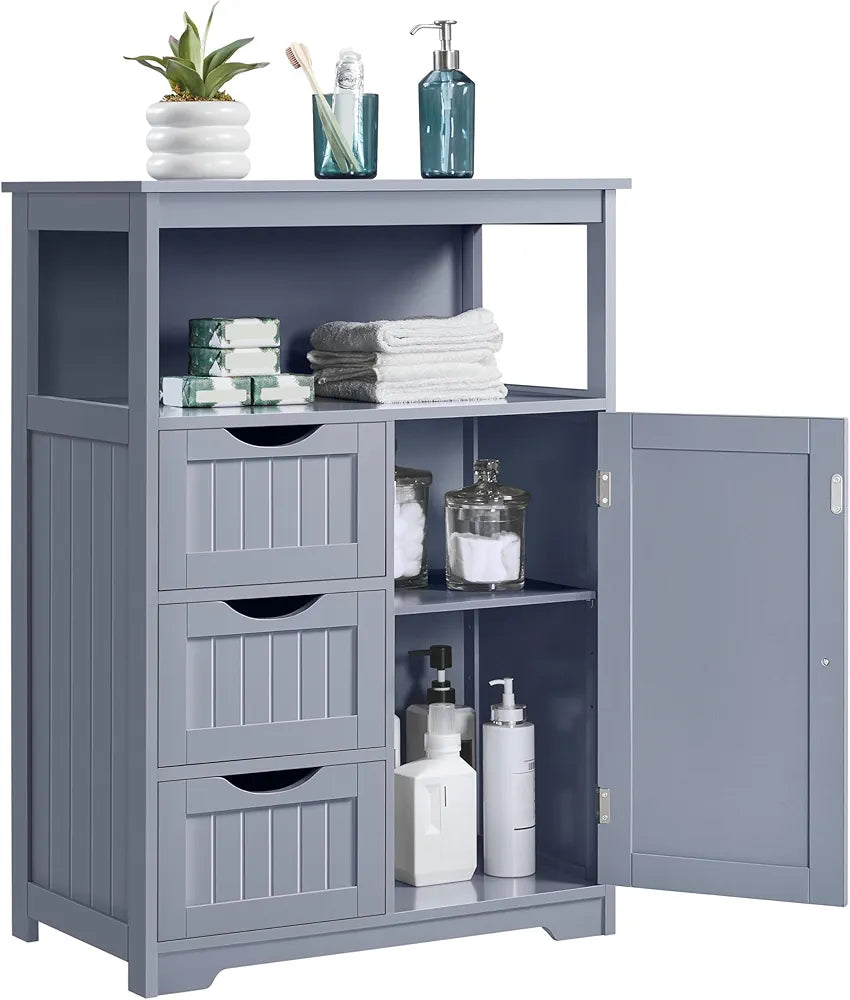 Yaheetech Storage Cabinet, Gray