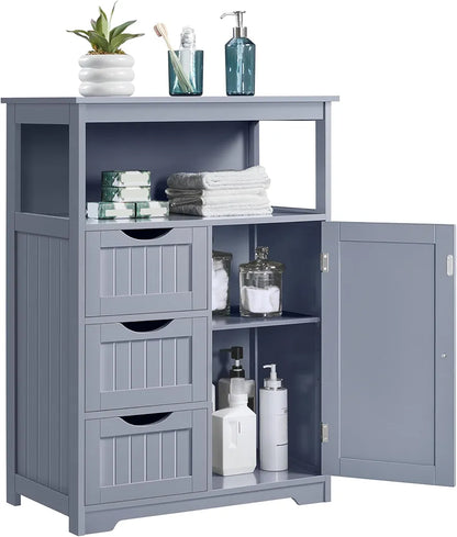 Yaheetech Storage Cabinet, Gray