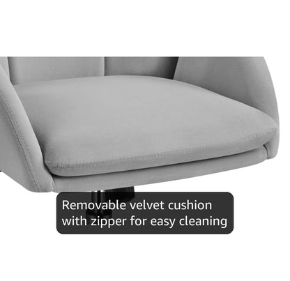Yaheetech Velvet Office Chair