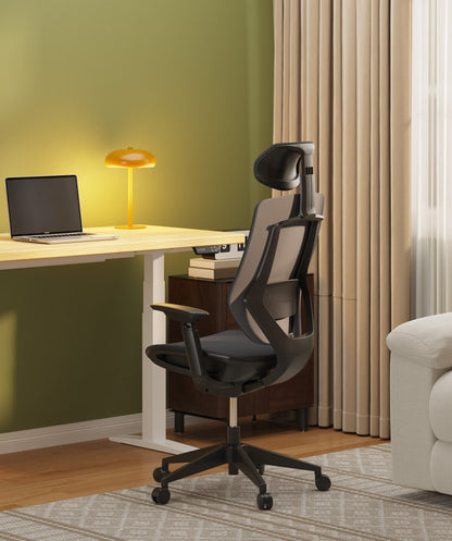 FLEXISPOT Multifunctional Fabric Ergonomic Chair (BS12 PRO)