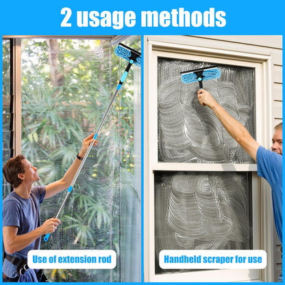 LONG Window Mop AND MICROFIBER CLEANING