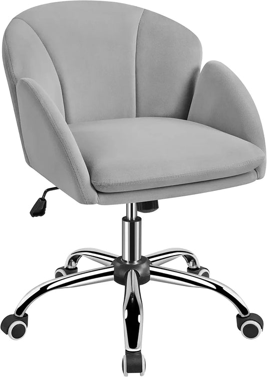 Yaheetech Velvet Office Chair