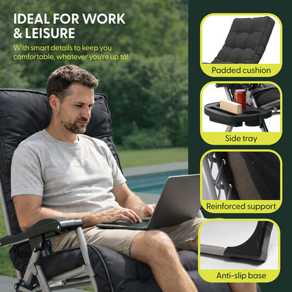 KEPLIN Chair Cushion Extra Wide Recliner