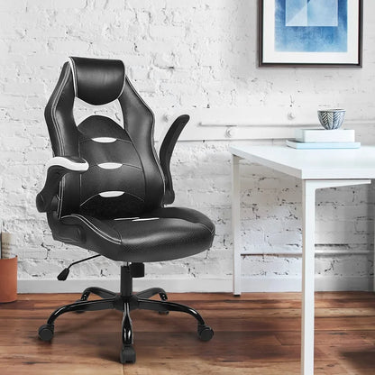 BASETBL Office Chair Folding Armrest Height Adjustable