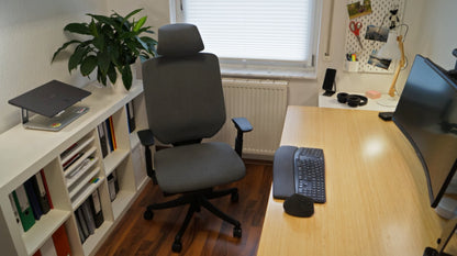 FLEXISPOT Multifunctional Fabric Ergonomic Chair (BS12 PRO)