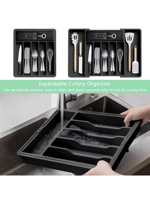 Extendable Cutlery Storage