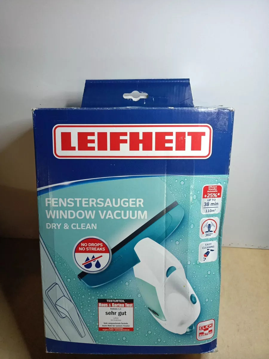 Leifheit Dry & Clean Window Vacuum Cleaner Set