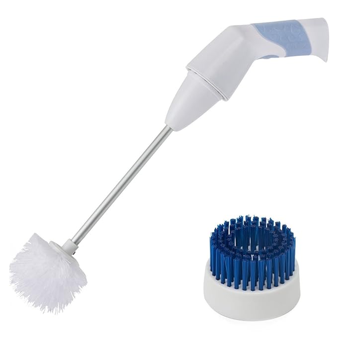 2-in-1 electric bathroom brush