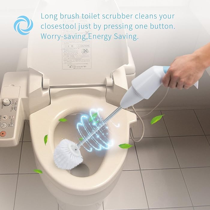 2-in-1 electric bathroom brush