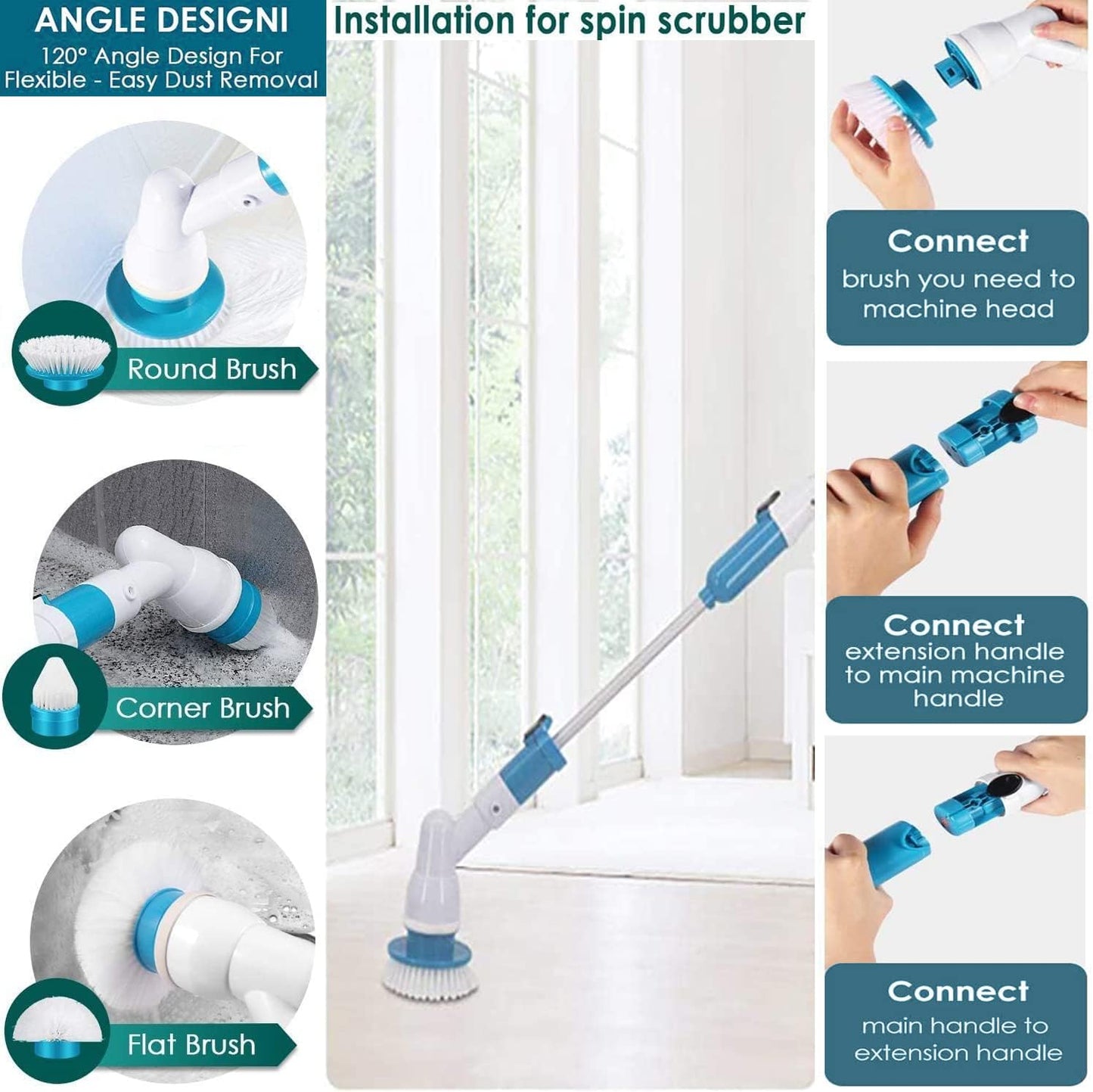 Electric Spin Scrubber