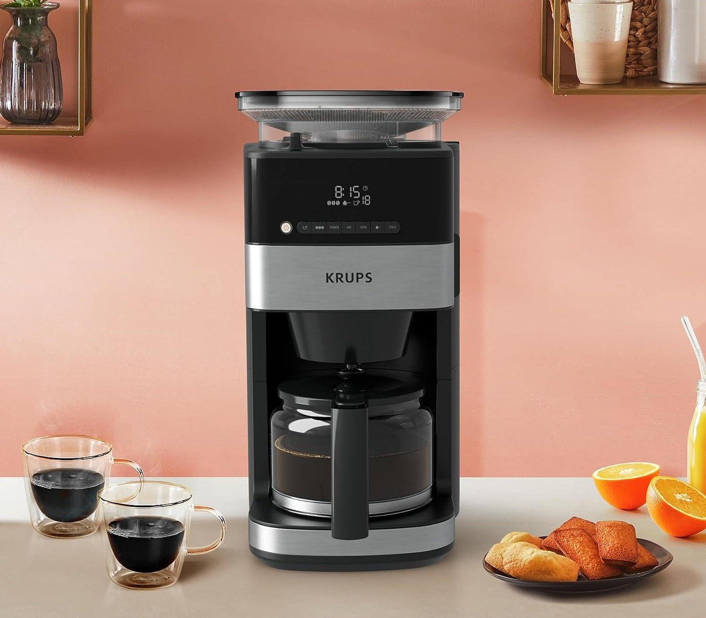 Krups  Coffee Machine with Grinder