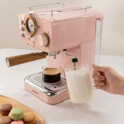 THERA RETRO GLOSS - Espresso coffee machine with gloss finish