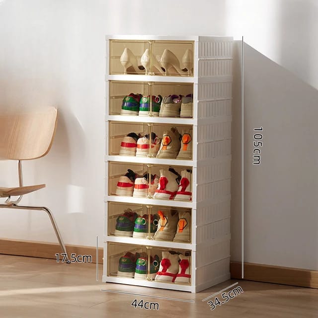 Foldable Shoe Rack Organizer