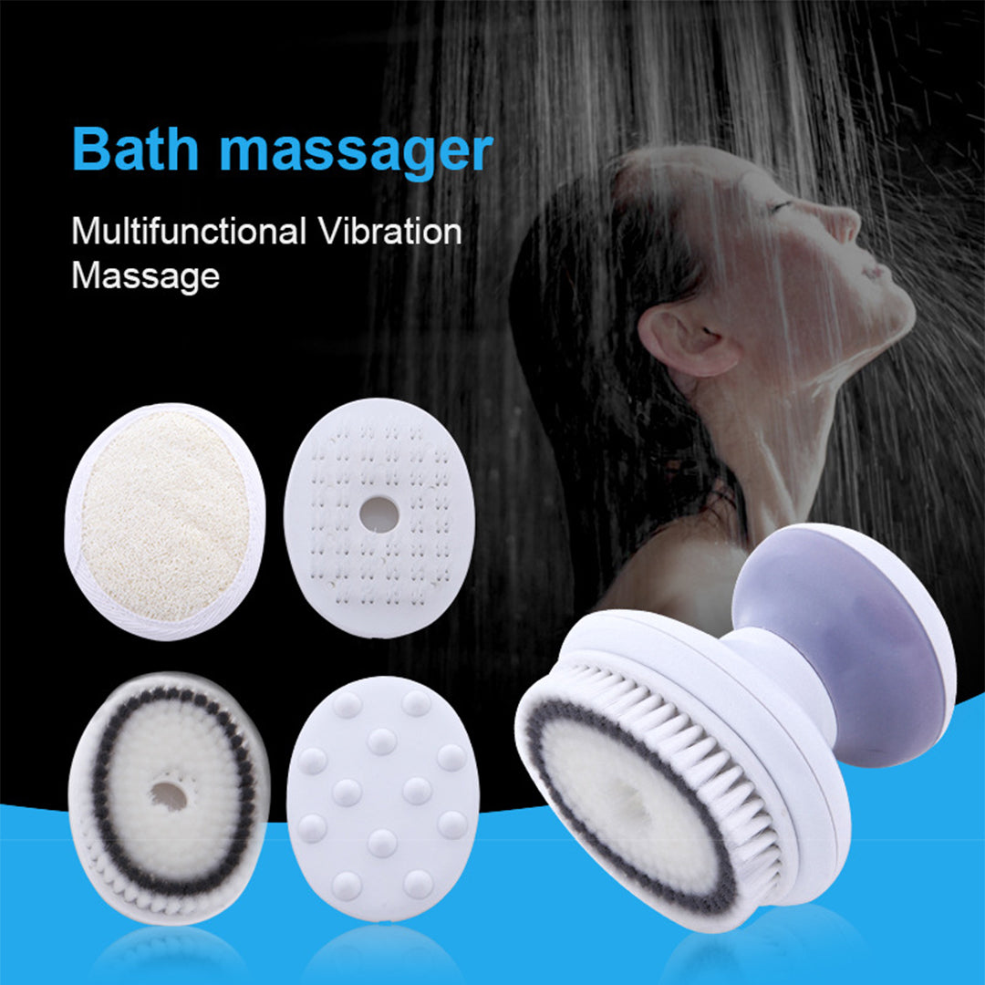 4 in 1 Electric Vibration Bath Brush