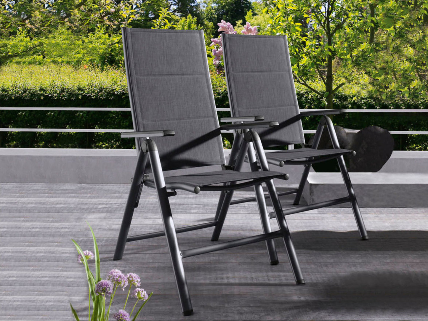 LIVARNO Aluminum Folding Chair