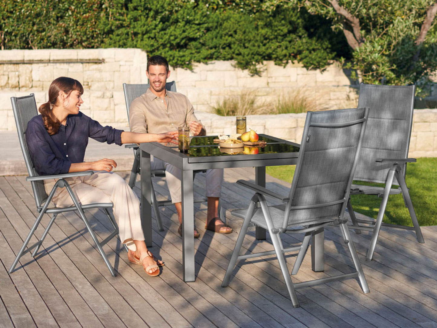 LIVARNO Aluminum Folding Chair