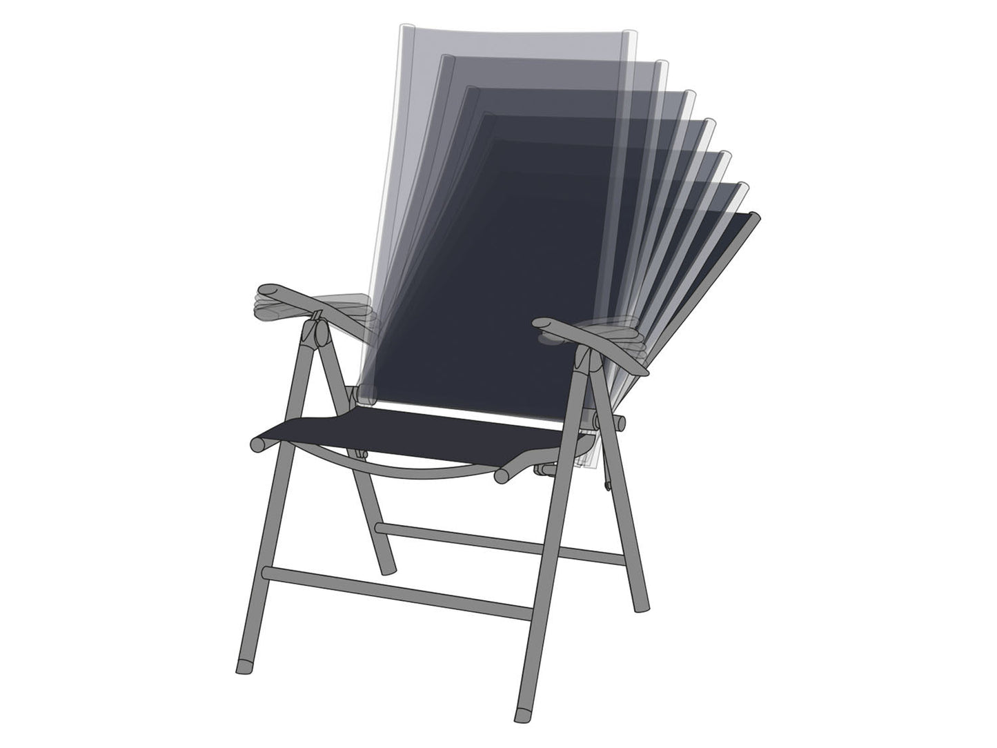 LIVARNO Aluminum Folding Chair