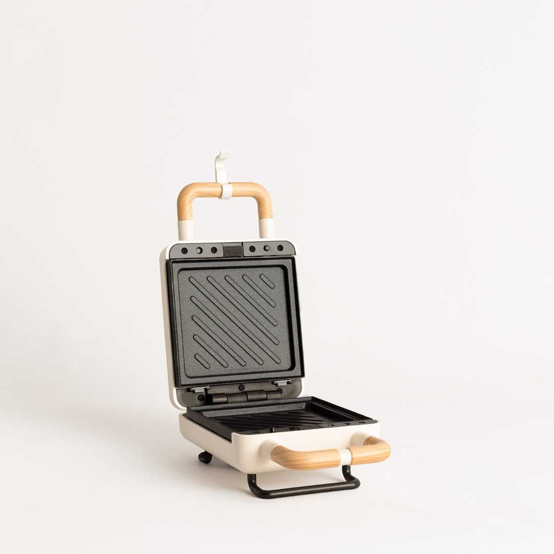 STONE 2 in 1 COMPACT - Sandwich grill and waffle maker with interchangeable plates