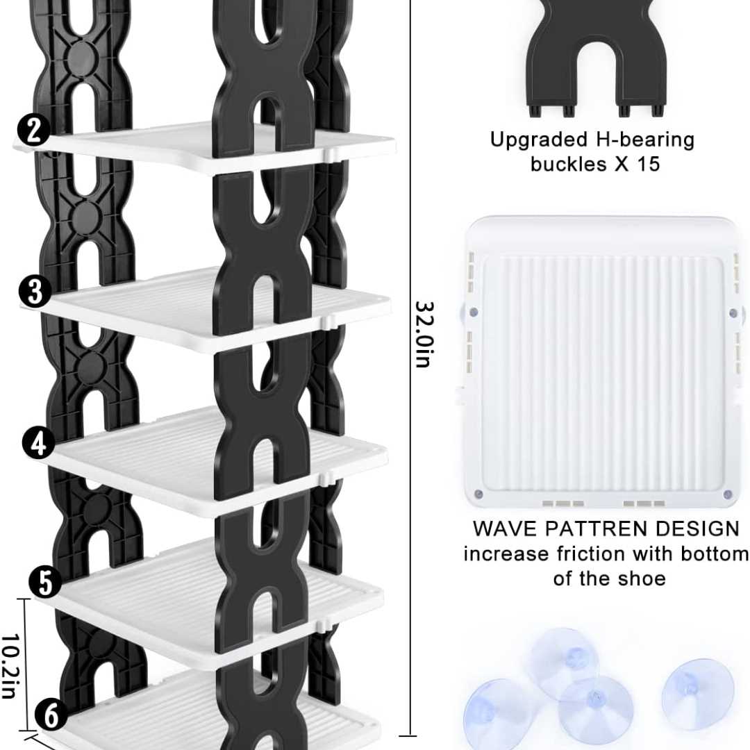 6-LAYER FOLDING RACK