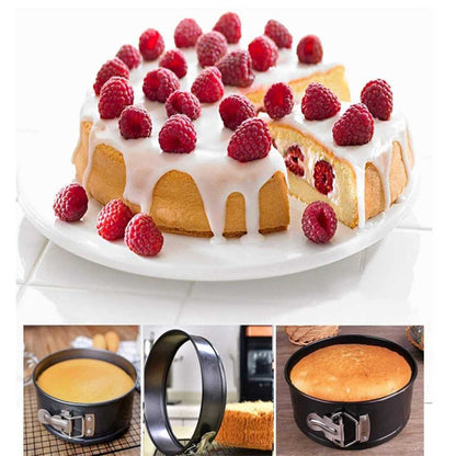 6 Pcs Round Shape Cake Mould