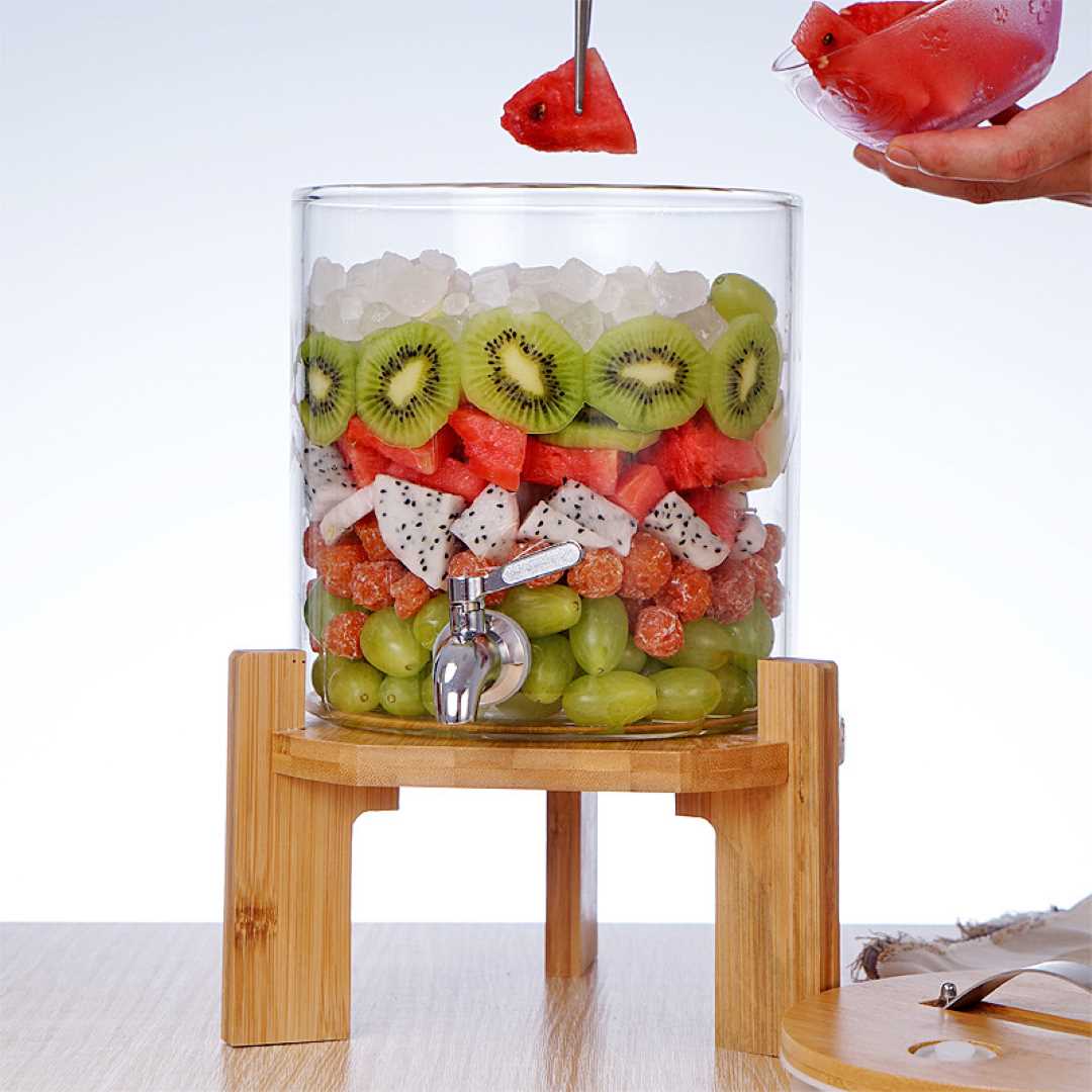 Glass Beverage Dispenser