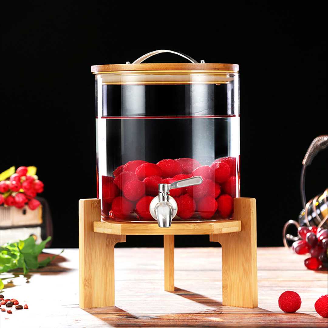 Glass Beverage Dispenser