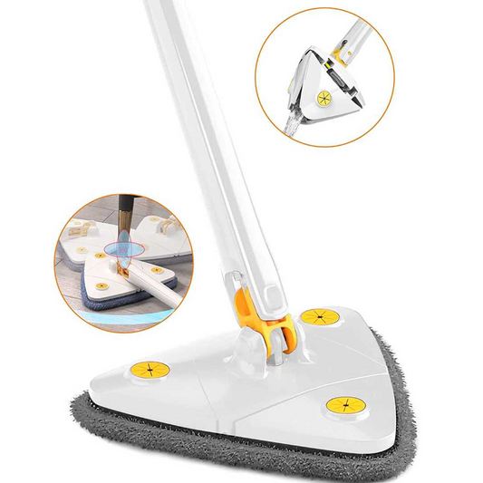 Adjustable Triangular Mop 360° Rotating Mop