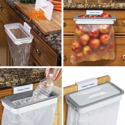 Attach-A-Trash Hanging Trash Bag Holder